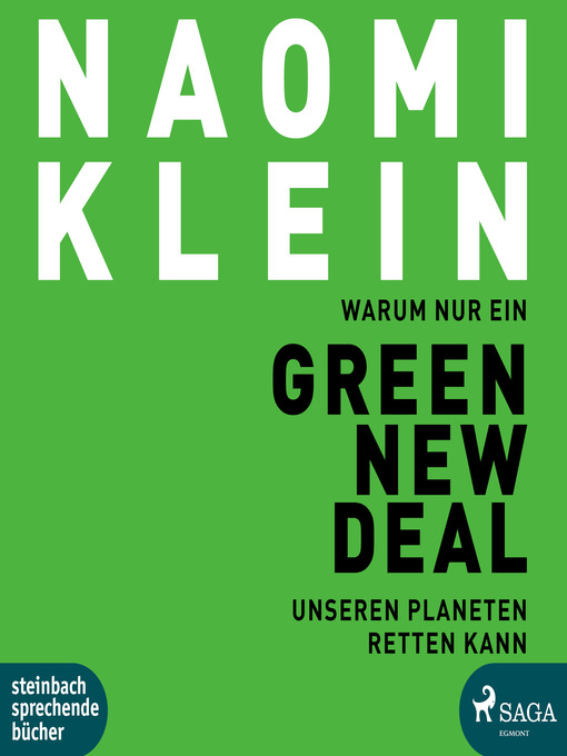 Titeldetails für Warum nur ein Green New Deal unseren Planeten retten kann nach Naomi Klein - Verfügbar